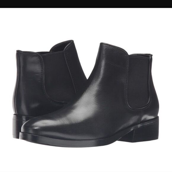 Cole Haan Womens Black Ferri Ankle Booties Boots Size 8 B - Picture 1 of 7